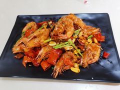 香辣大虾-87号烧烤海鲜·大排档(金沙滩店)