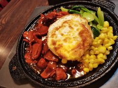 香菇滑鸡煲仔饭-阿明煲仔饭(橄榄城店)