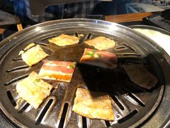 调味猪五花-九田家黑牛烤肉料理(珠江摩尔店)