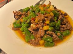 杭椒黄牛肉-新白鹿餐厅(松江开元地中海店)