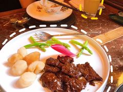 黑椒牛排配带子-上海老站(徐家汇店)