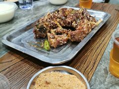 芝麻羊排-夏都地标马一刀烤肉美食城
