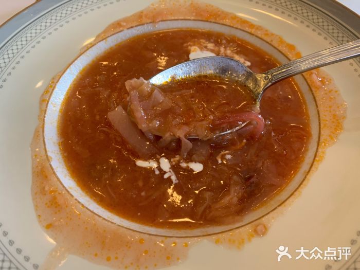 莫斯科餐厅莫斯科红菜汤图片