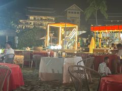 -亚龙湾希尔顿自助餐厅·海鲜·烧烤·沙滩BBQ·现场乐队