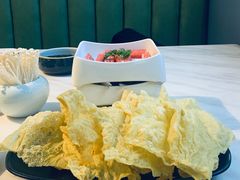 潮汕炸腐皮-潮牛壹号鲜牛肉火锅(世界城广场店)
