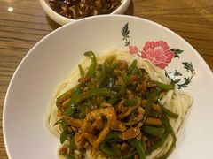 青椒肉丝拌面-锅儿挑面馆