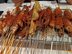 -宝记烧烤·碳锅羊肉·羊蝎子火锅·夜食社(文体路创始店)