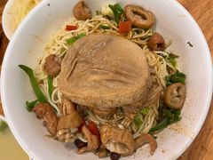 肥肠腰花双料干拌面-欣达面馆(天桥支路店)
