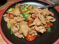 泡椒炒鲜猪肉-新太二·鲜料川菜(晶耀前滩店)