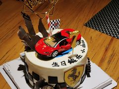 -咖咖熊蛋糕定制·英国蓝风车动物性淡奶油