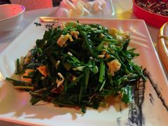 鸡蛋炒韭菜-清真·伊清阁餐厅