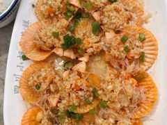 蒜蓉粉丝蒸扇贝-四川小胡子海鲜(丁村万人海鲜广场店)