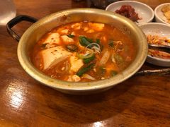 海鲜泡菜汤-金北顺大锅家(신사본점)