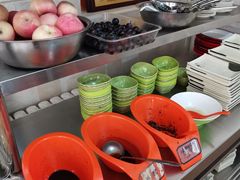 自助调料区-田记自助海鲜饺子