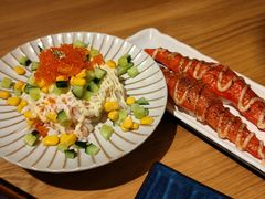 千丝万缕蟹沙拉-团子君寿司·茶