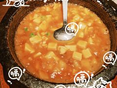石锅鸡汤豆腐-绿茶餐厅(华发商都店)