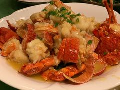芝士焗龙虾伊面-盛港湾海鲜食府(黄沙店)