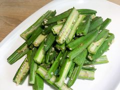 蒜茸秋葵-味莊·青岛菜(云霄路店)