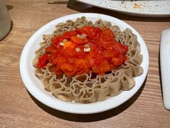 西红柿浇汁莜面-西北45°(世茂广场店)