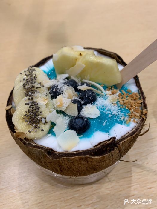 fancy fruit(万象天地店)冰岛蓝椰子碗图片