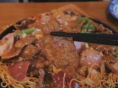 黑椒牛肉铁板煎面-盏簋品味馆(沙溪店)