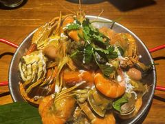 手抓海鲜黄咖喱味-仓库南洋海鲜小排档(柳河路店)