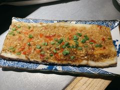 炭烤茄子-探鱼·鲜青椒爽麻烤鱼(天一广场店)