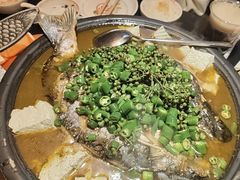 -探鱼·鲜青椒爽麻烤鱼(番禺万达店)