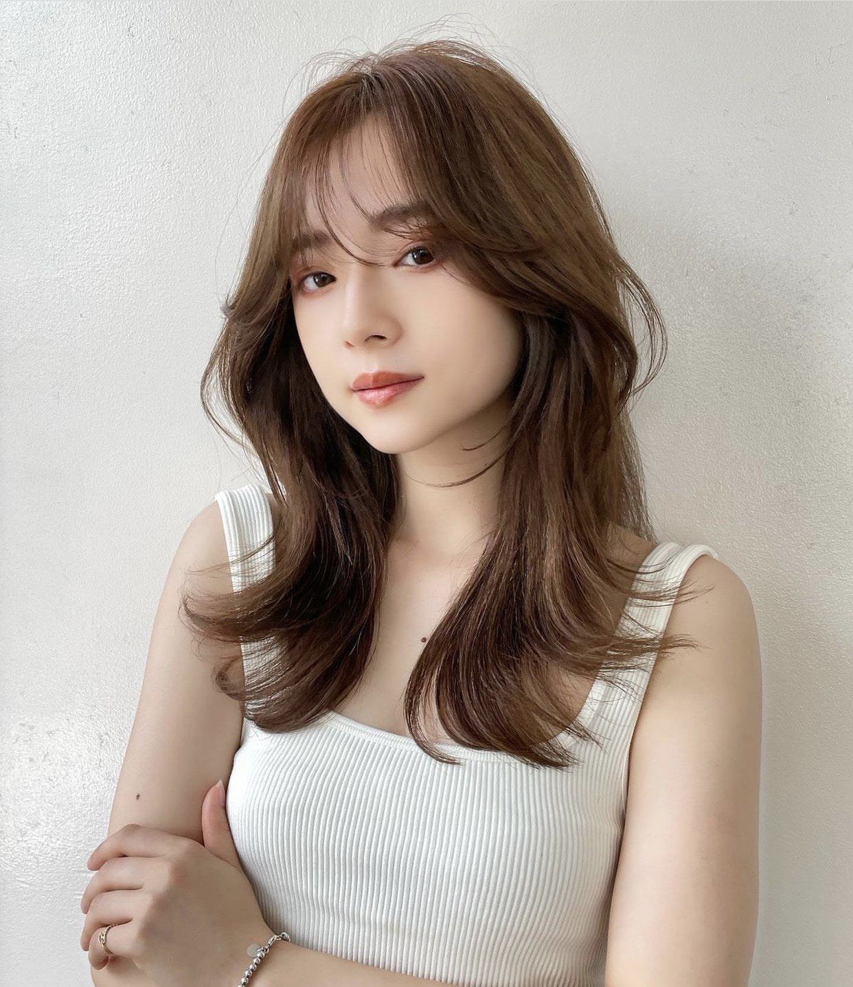 中分发型的柔美