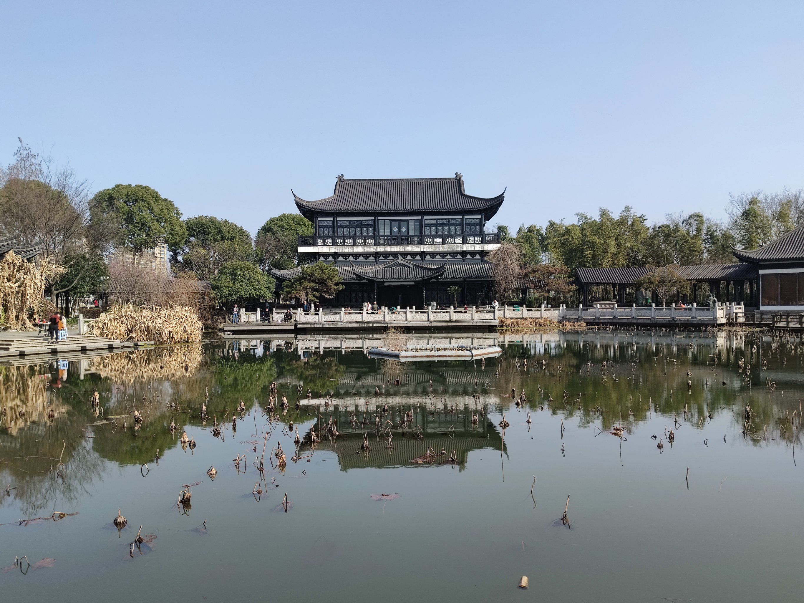 玉祁镇唐平湖景区