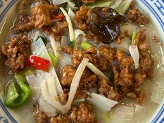 莲菜炒肉煮馍-老西安韩记三鲜煮馍(四府街店)