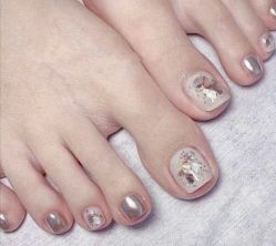 -孔雀手美甲美睫护理