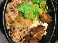 肥牛猪软骨双拼-食其家·牛丼咖喱(金桥太茂店)