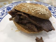 烧饼夹肉-清真·鸦儿李记·小馆(后海店)