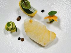 香煎鳕鱼节瓜牛油果-渔火·特色餐厅(佘山世茂洲际酒店)