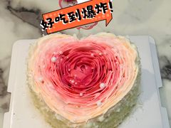玫瑰之心情侣动物奶油蛋糕-BRIGNA百丽格娜·纯动物奶油生日蛋糕(浦东店)