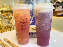 手舂水蜜桃荔枝-百分茶(九洲新世界店)
