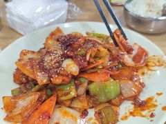 辣炒五花肉-贤花饭店(城阳店)