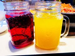 韩国汽水菠萝味-韩香福脊骨汤锅(上杭路店)