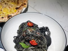 深海墨鱼汁面-东米西面(台北院子店)