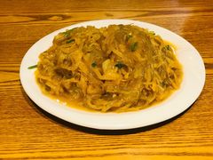 酸菜炒粉-方城小吃店