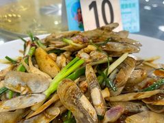 葱爆鱿鱼筒-明记海鲜大排档(巽寮湾店)