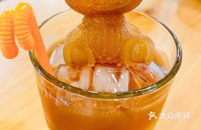 Big Brother Bear Bear Frozen Lemon Tea