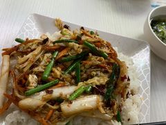 鱼香肉丝饭-韦记老友粉(大华店)