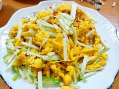 炒鸭蛋-洪福饭店·十八年老店
