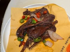 椒盐鸭头-山水人家