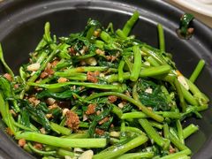 肉沫焗空心菜-恭喜上堓砂锅焗·海鲜大排档(闵行龙湖店)