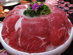 雪花牛肉-矮板凳老火锅(宽窄巷子店)