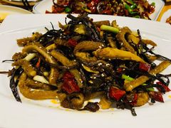 茶树菇炒牛肚-毛草房(南辛庄街店)