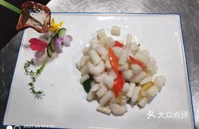 Lotus Stem Stir-Fried with Shrimp